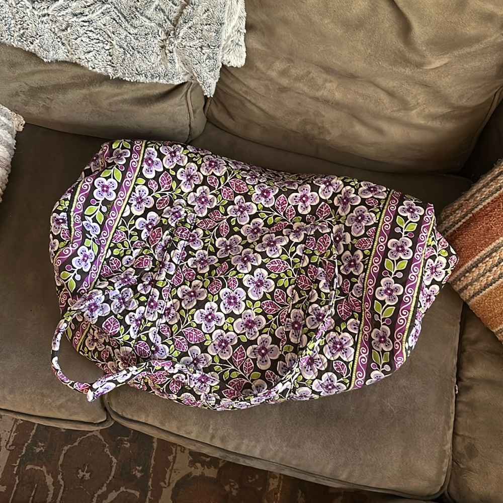 Vera Bradley large duffel bag
